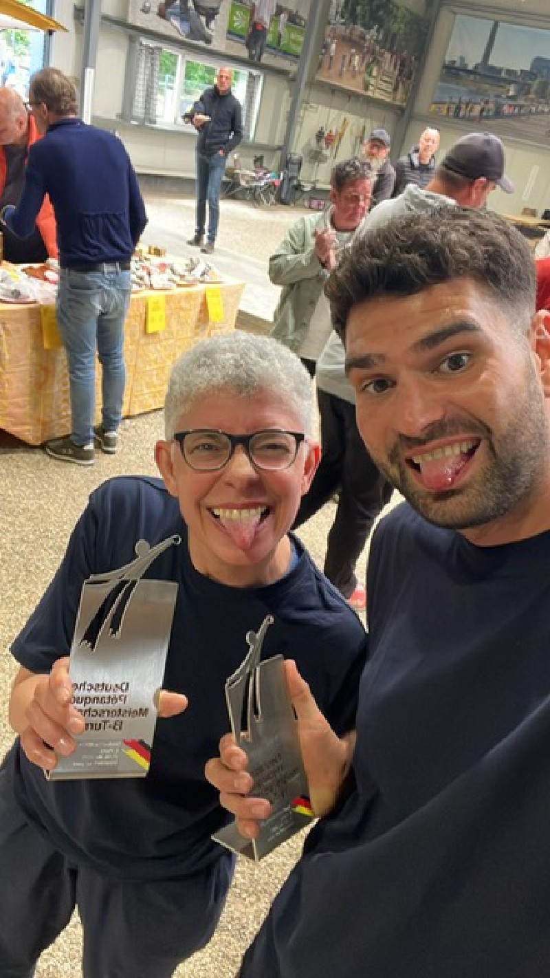 Mesut wird mit Yvonne 3. in B!