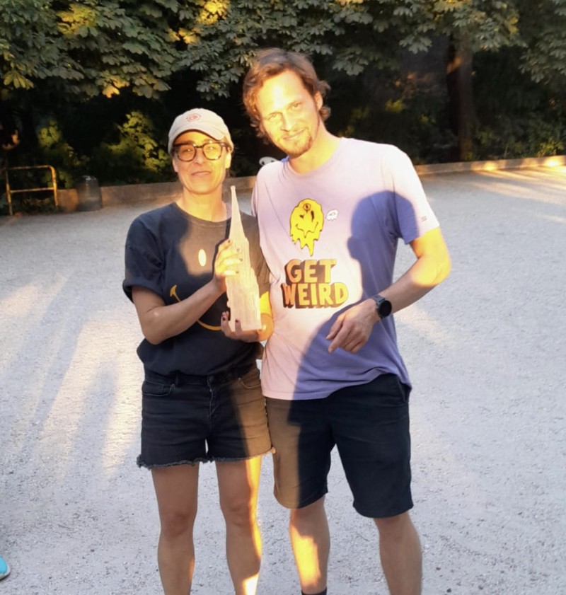 Tina und Andreas werden Stadtmeister 2025