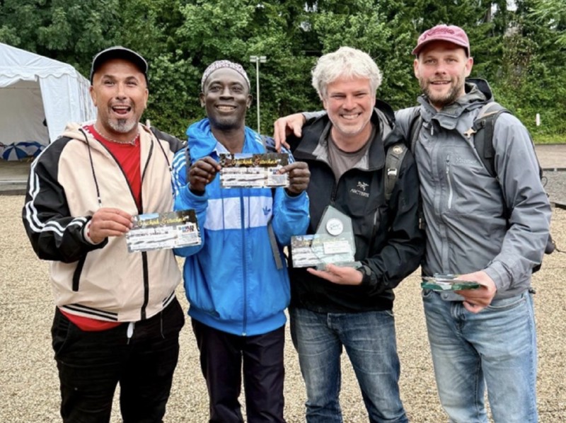 Jonas wird Landesmeister Doublette und Adama Vizemeister