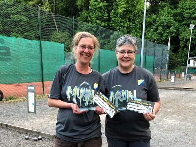Nippes stellt die Landesmeisterin im Damen Doublette 2022