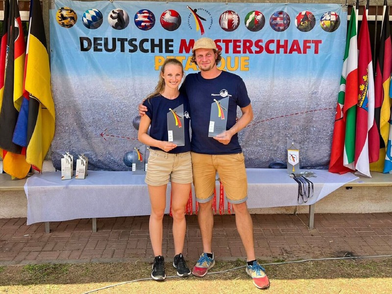 5. Platz auf der DM Doub Mixte